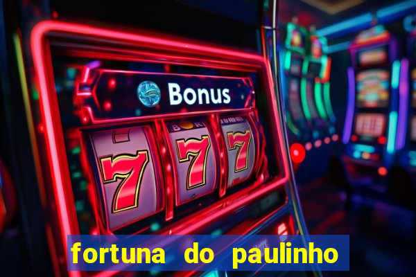 fortuna do paulinho do roupa nova